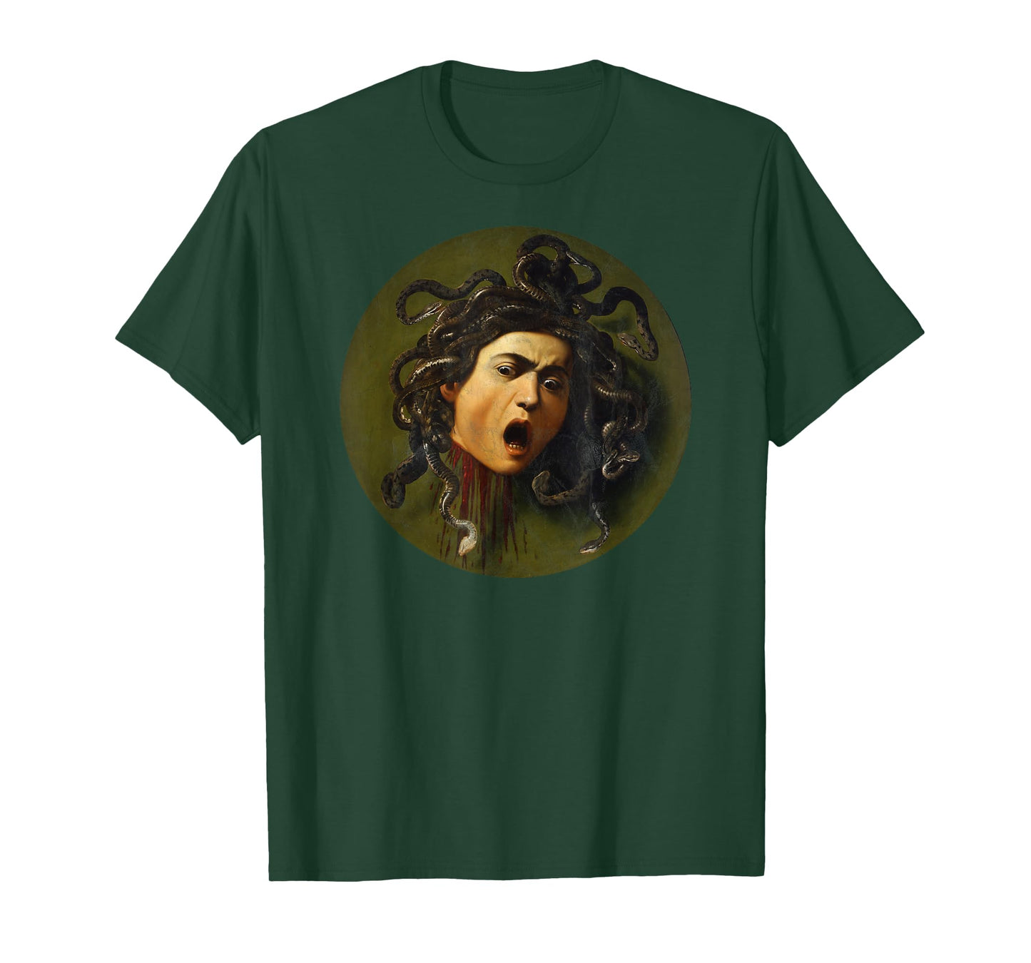 Medusa by Caravaggio T-shirt T-Shirt