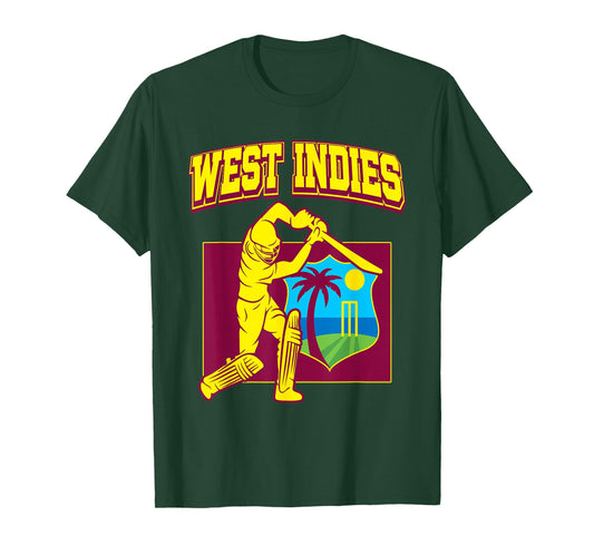 Cricket West Indies Fan West Indies supporter Cricket Player T-Shirt