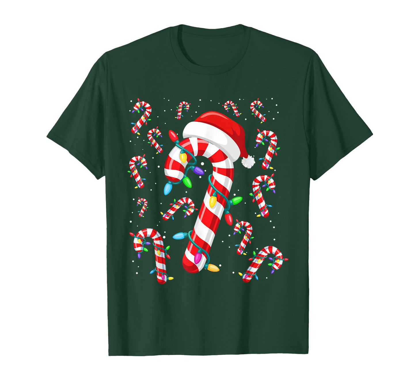 Candy Canes Christmas T-Shirt