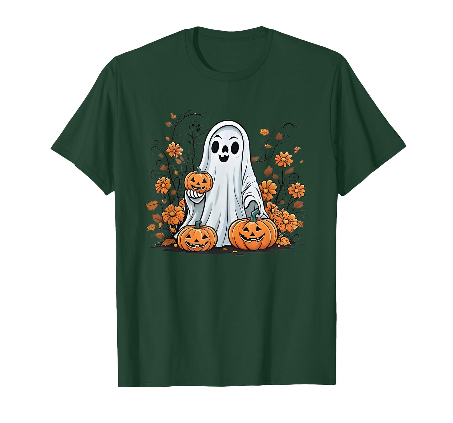 Halloween Ghost Funny For Men Women T-Shirt