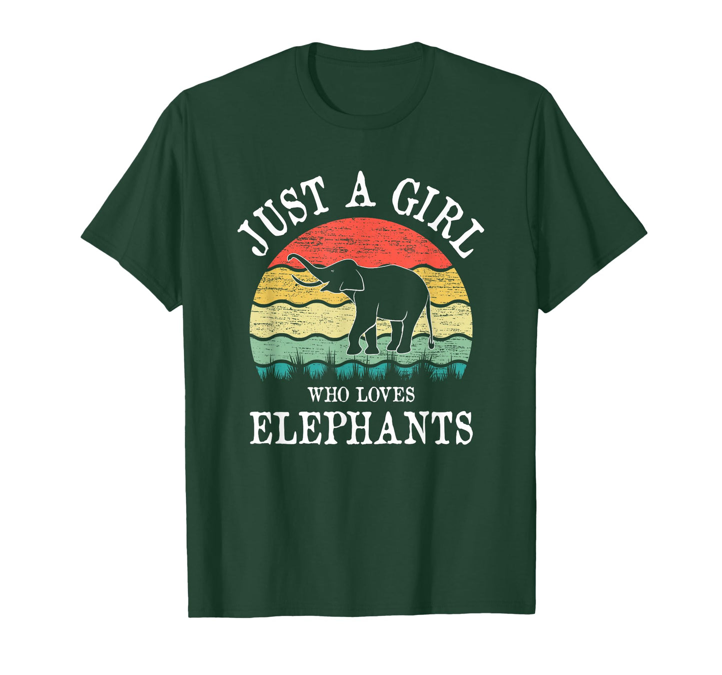 Just A Girl Who Loves Elephants T-Shirt