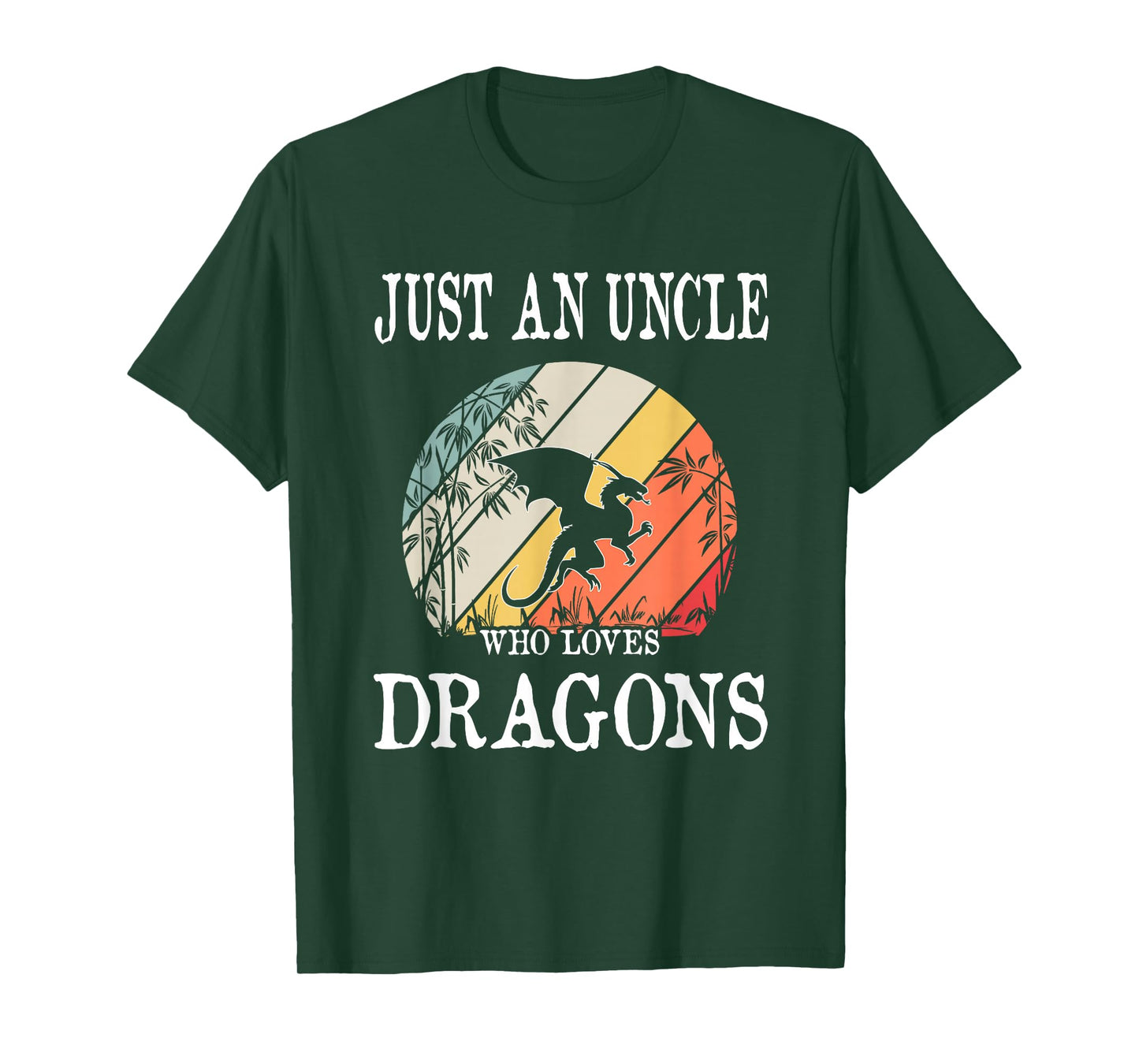 Just An Uncle Who Loves Dragons T-Shirt