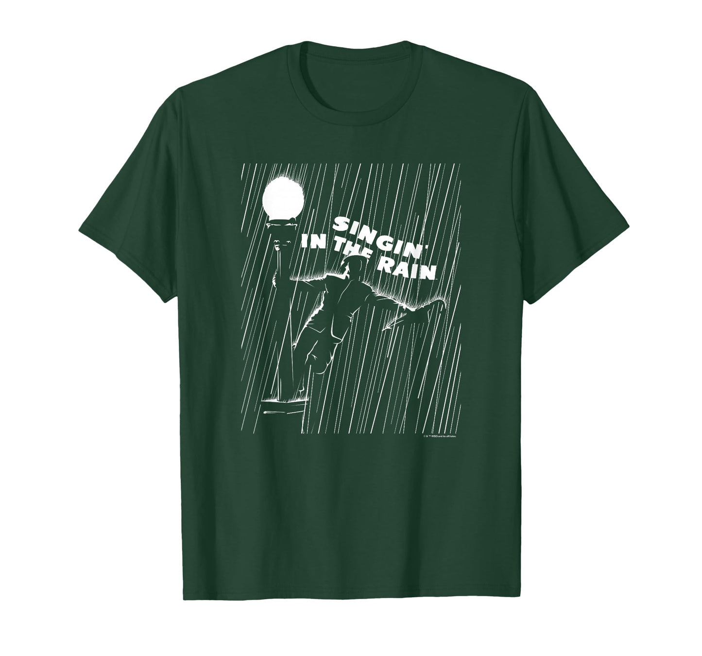 WB100 Singin' in The Rain Classic Movie Poster T-Shirt