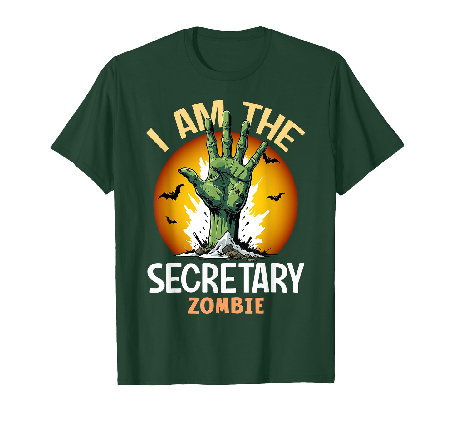 Halloween Matching Secretary Zombie Costume T-Shirt