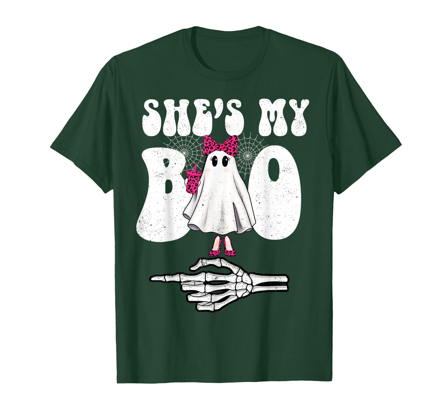 Shes My Couple Matching Halloween Costumes Boo T-Shirt