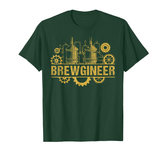 Brewgineer Beer Brewer Beergineer Homebrew T-Shirt