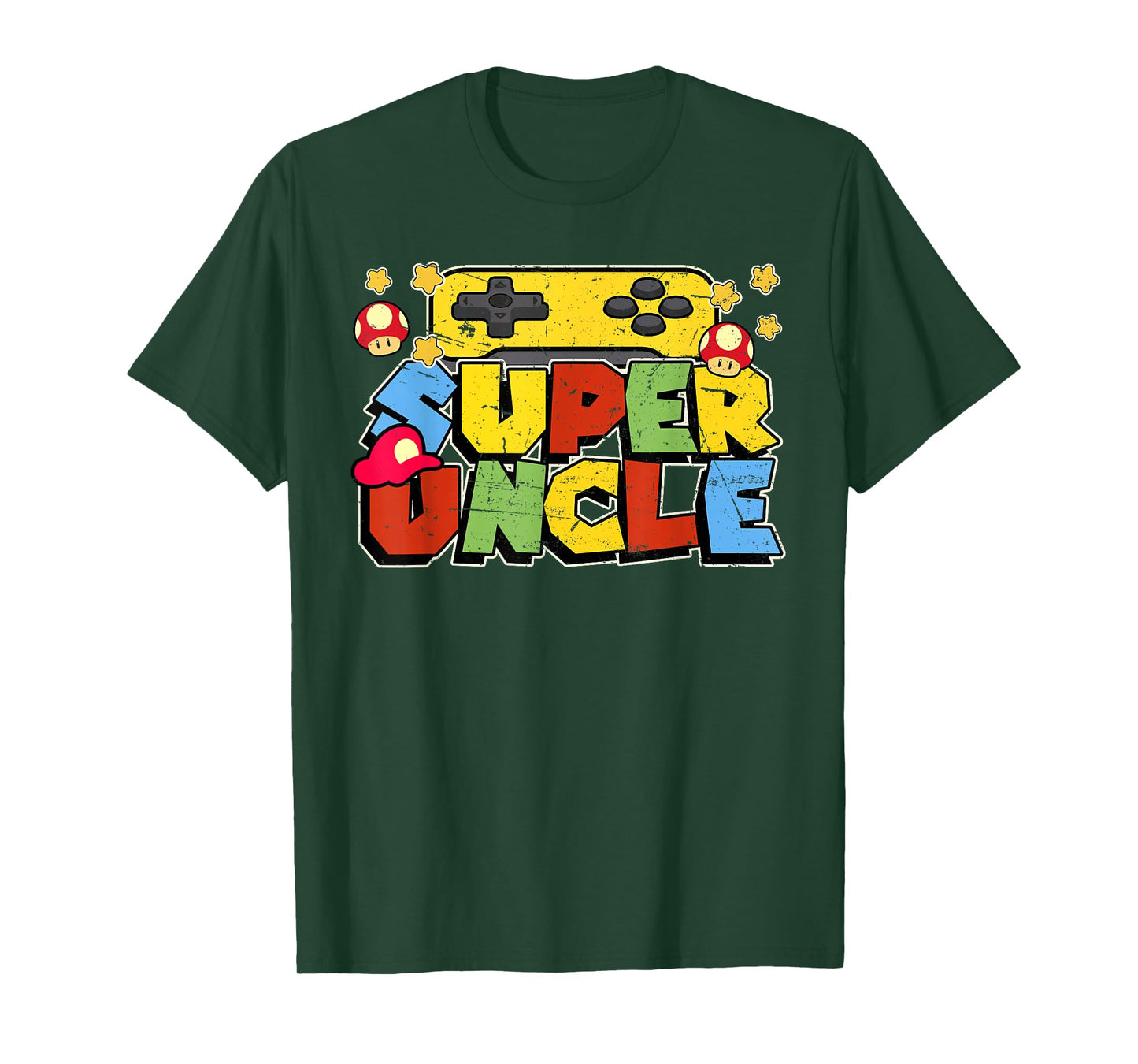 Gamer Super Uncle Funny Father Day Gifts For Uncle T-Shirt
