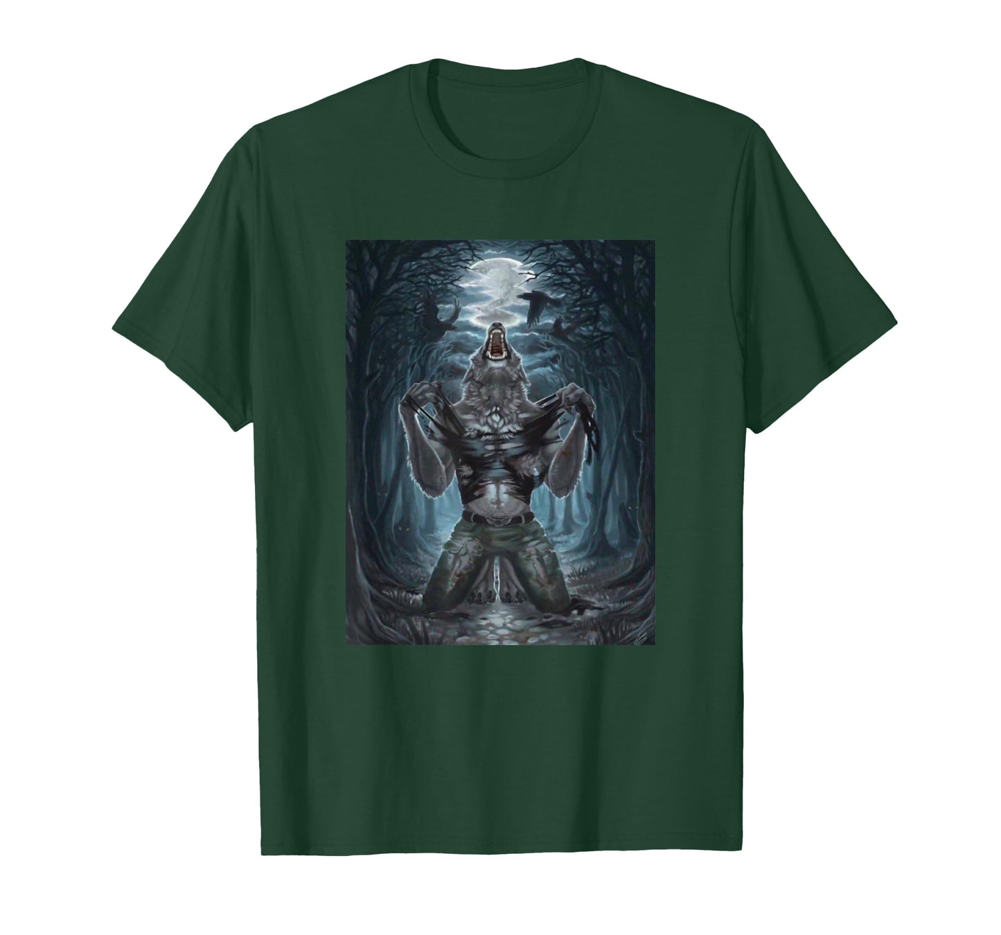 Werewolf Ripping Off Meme T-Shirt