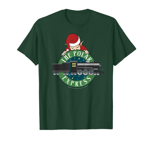 Polar Express Elf Train Logo T-Shirt