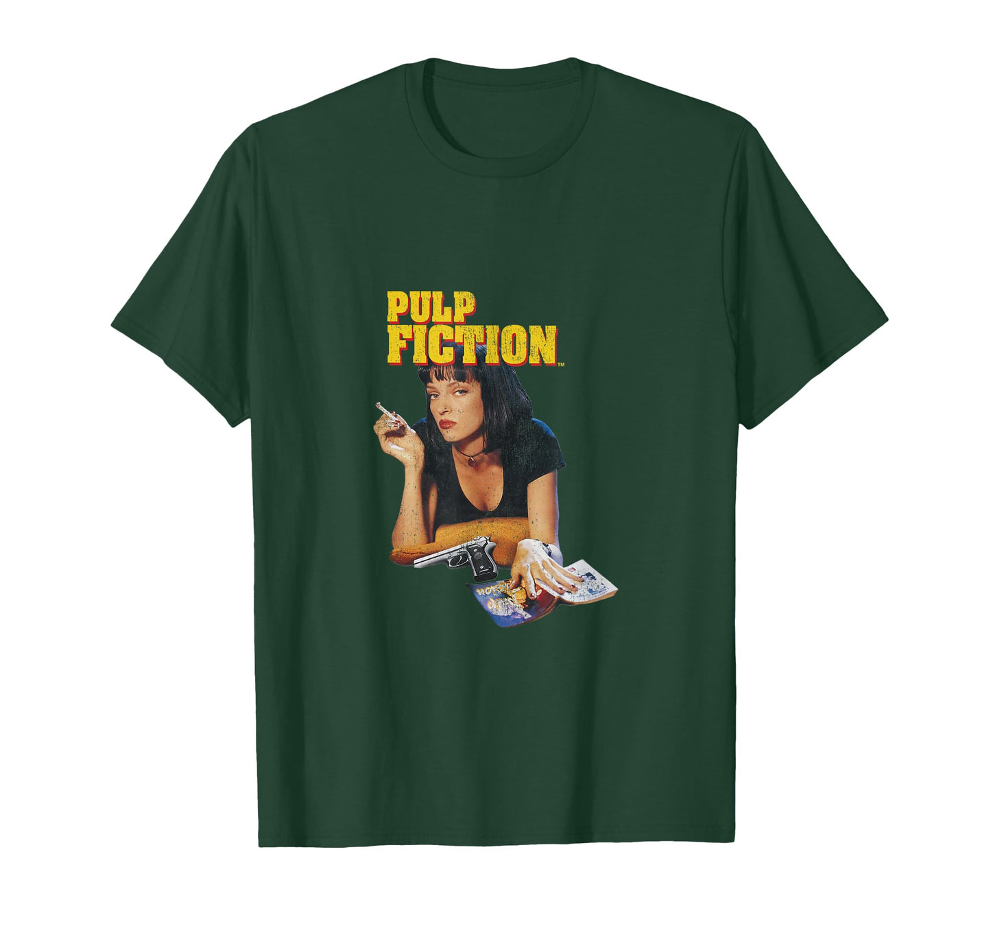Pulp Fiction Vintage Mia Wallace PAPL2616 T-Shirt