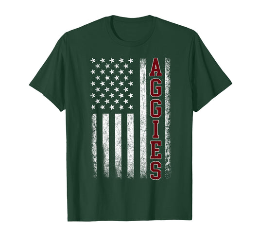 Retro Vintage Aggies Men Women Kids T-Shirt