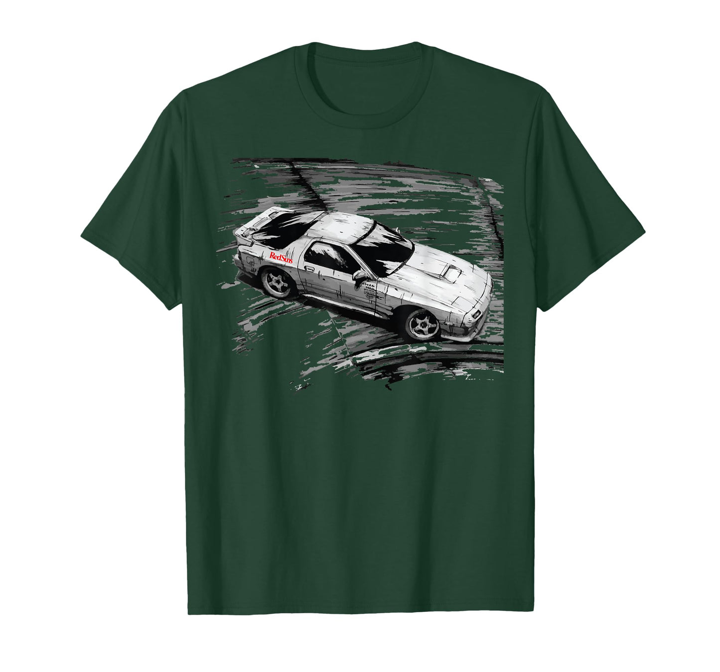 JDM Car Street Drift Race - FC ROTARY T-Shirt