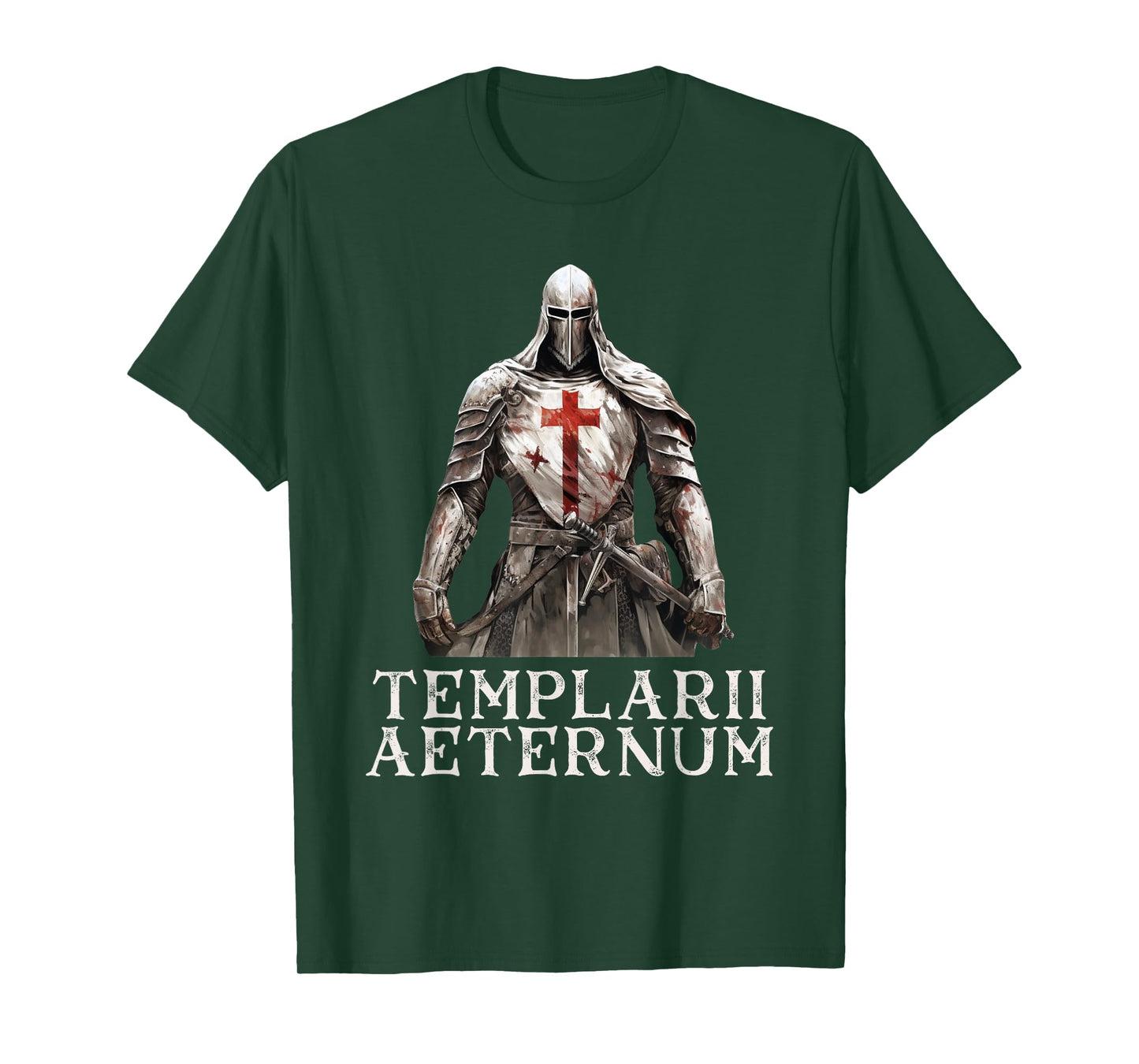 Catholic Knight Templar Crusader Cross T-Shirt