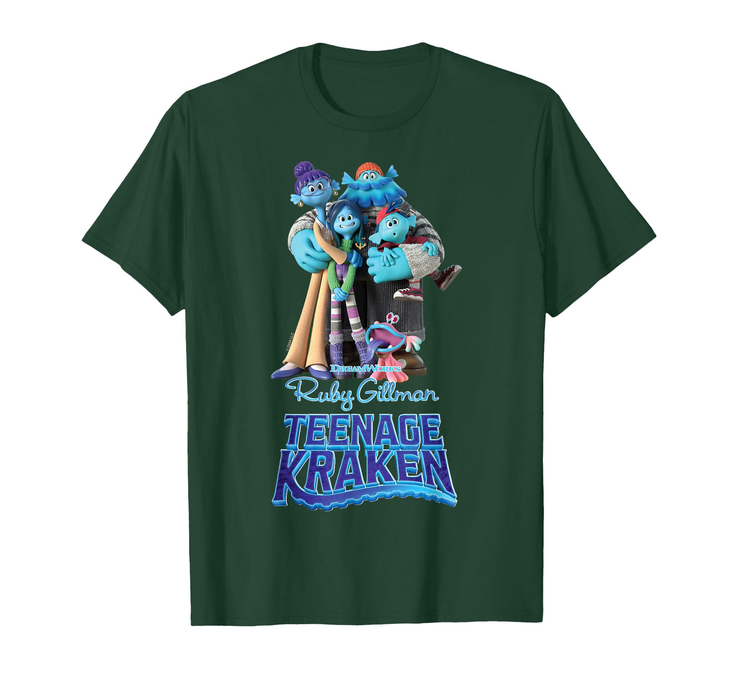 DreamWorks Ruby Gillman, Teenage Kraken The Gillmans T-Shirt