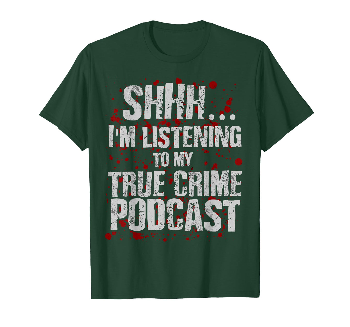 Funny Murderino Shirt Obsessed Junkie True Crime Podcast T-Shirt