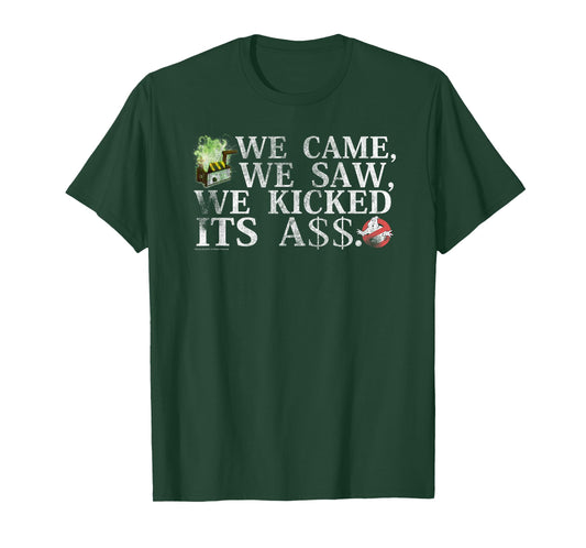 Ghostbusters We Came We Saw We Kicked Ass Funny Movie T-Shirt