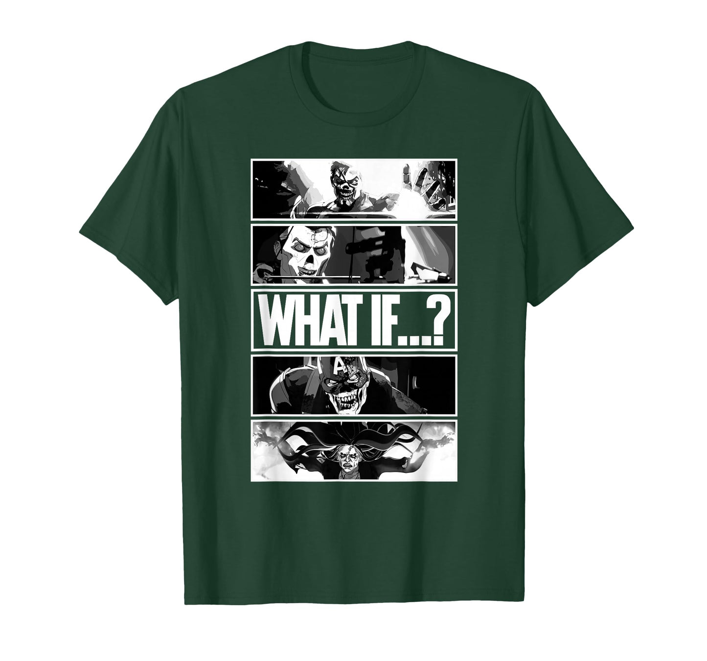 Marvel WHAT IF...? Zombie Grid T-Shirt