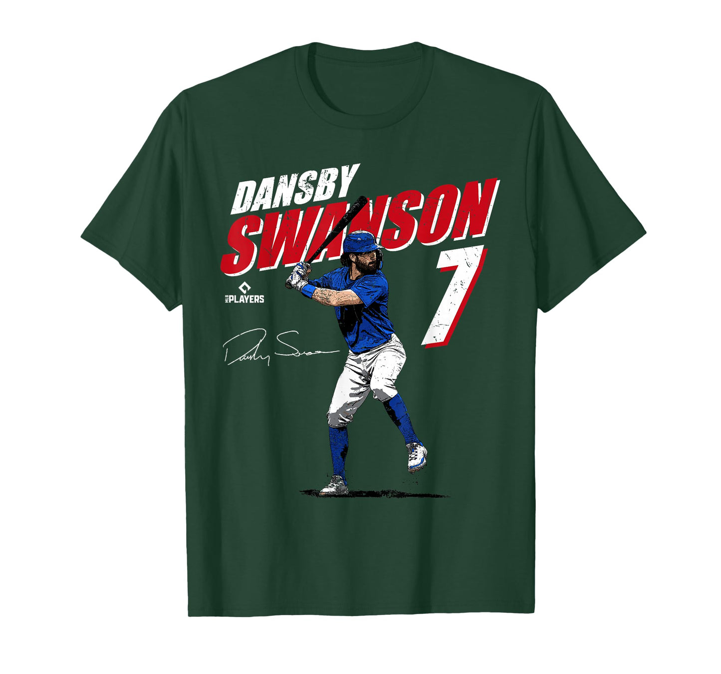 Dansby Swanson | Chicago Baseball Players | MLBDSN3001 T-Shirt