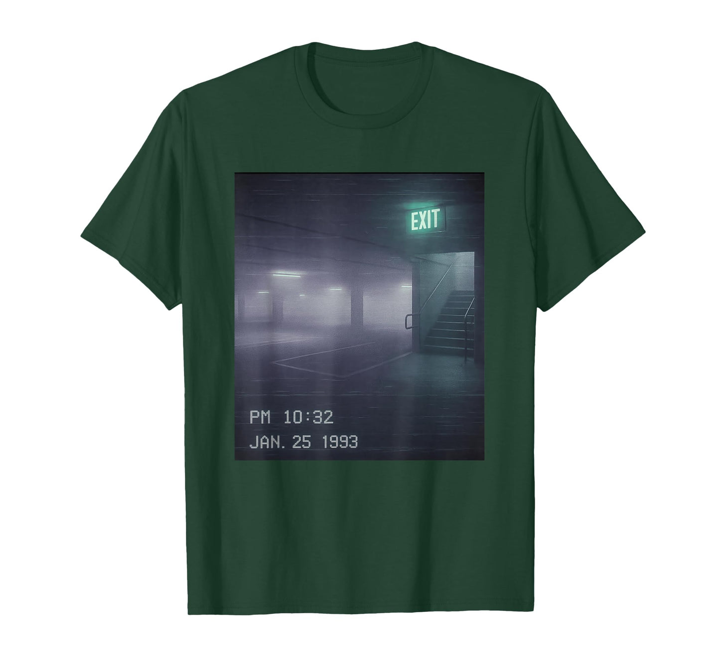 Parking Lot Dreamcore Aesthetic Lostcore Creepy Liminal T-Shirt