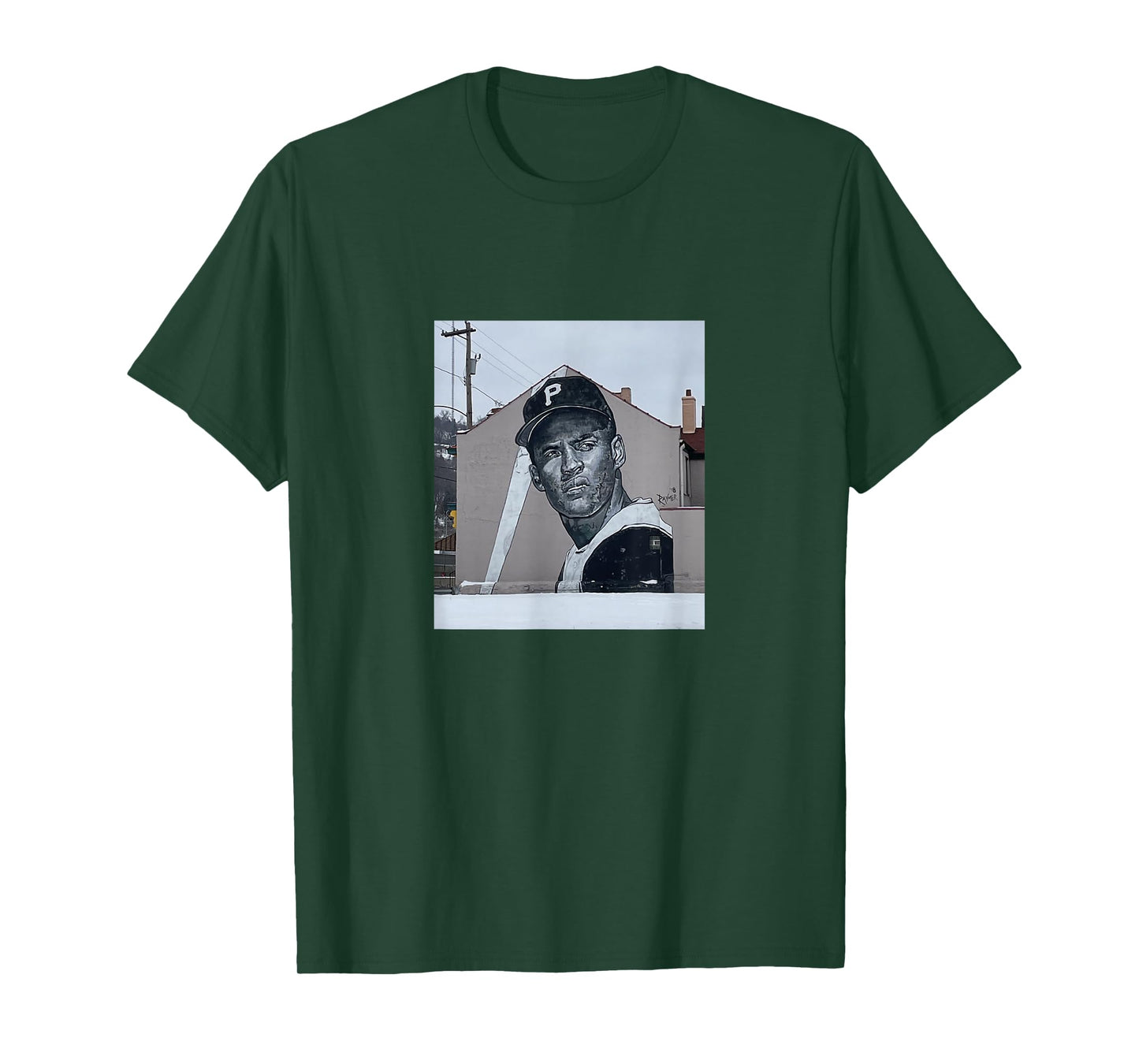 Roberto Baseball Clemente Player Puerto Rican PA Street Art T-Shirt