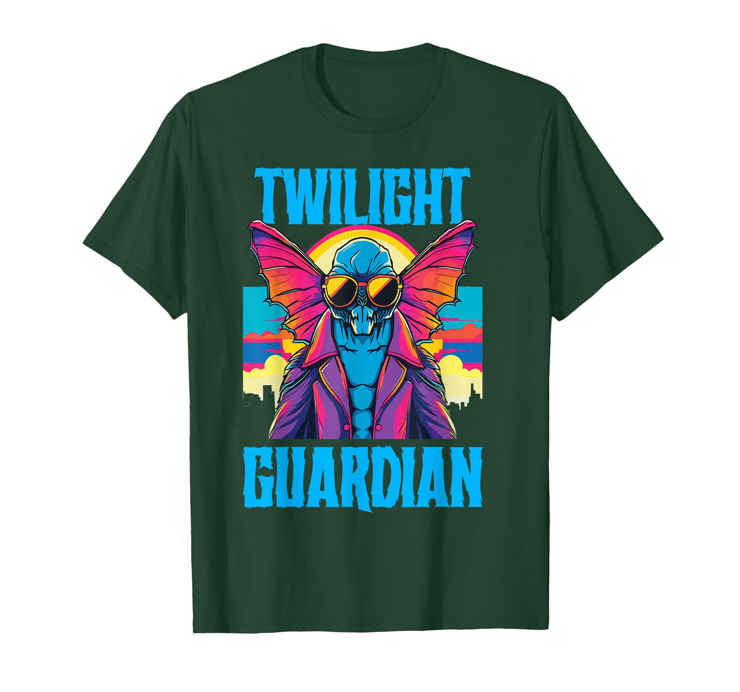 Mothman Twilight Cryptozoology Costume Fun Mythical Cryptid T-Shirt