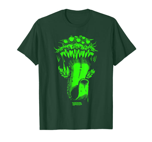 Dungeons & Dragons Halloween Neon Green Mimic Costume T-Shirt