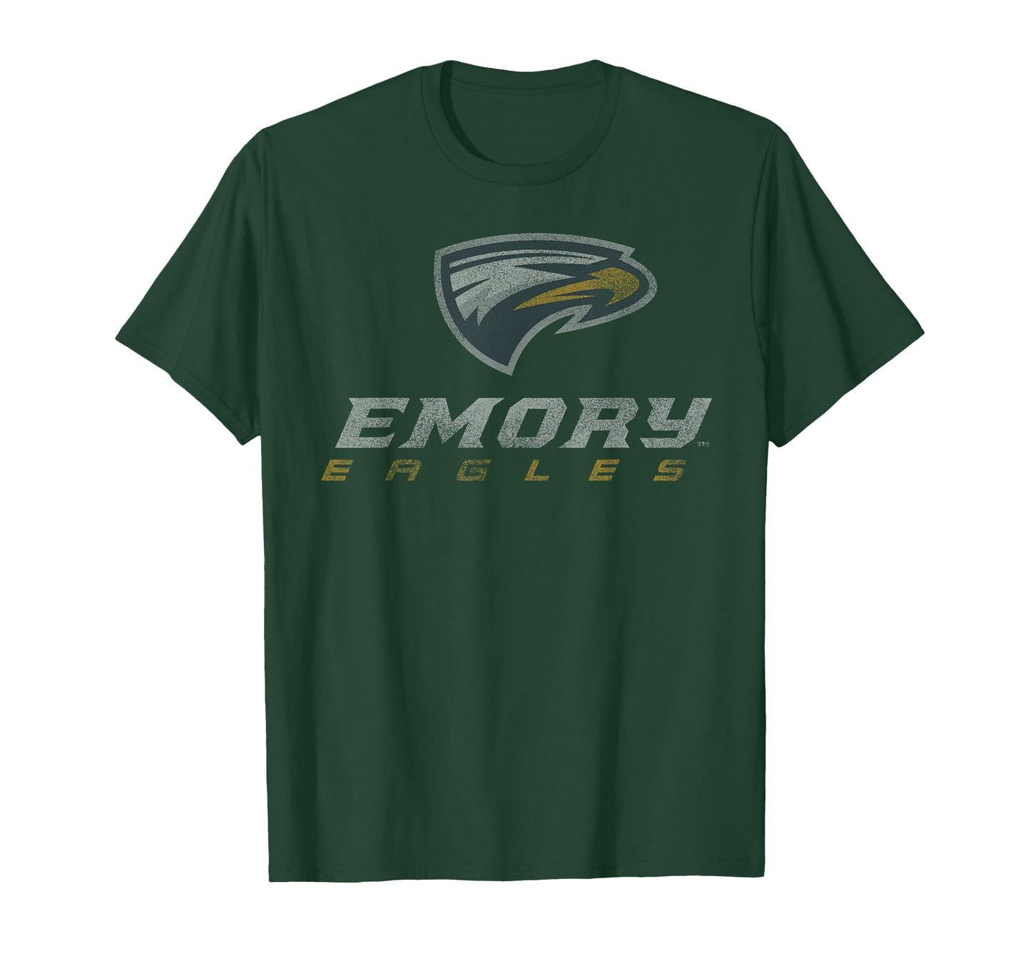 Emory Eagles Vintage Worn Navy Officially Licensed T-Shirt
