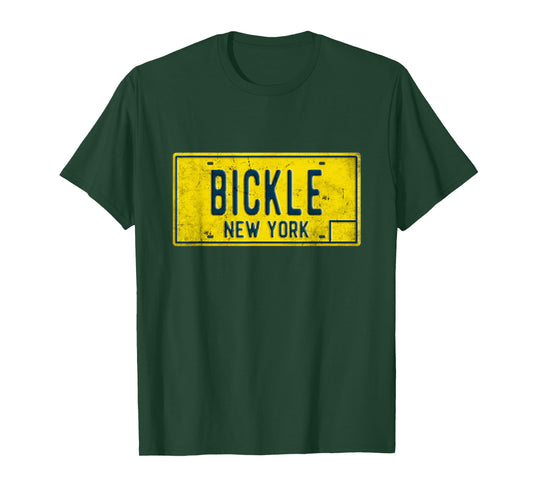 Taxi Driver Retro Old NY Movie Travis Bickle License Plate T-Shirt