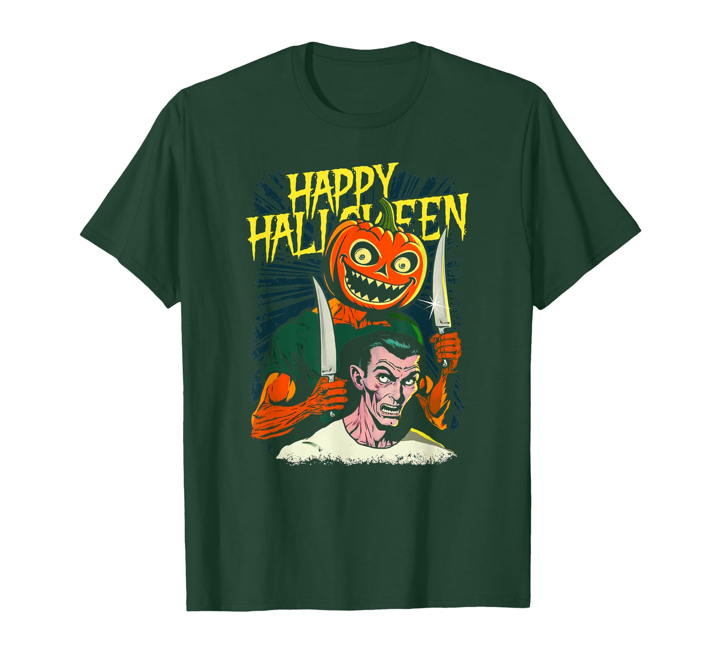 Happy Halloween Jack-O-Lantern Ready For Carving Tradition T-Shirt