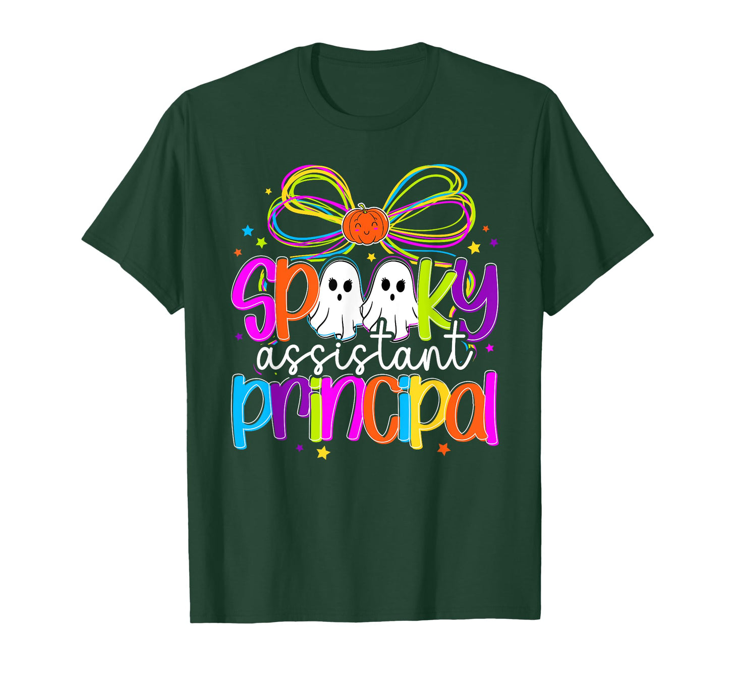Spooky Assistant Principal Halloween Assistant Principals T-Shirt