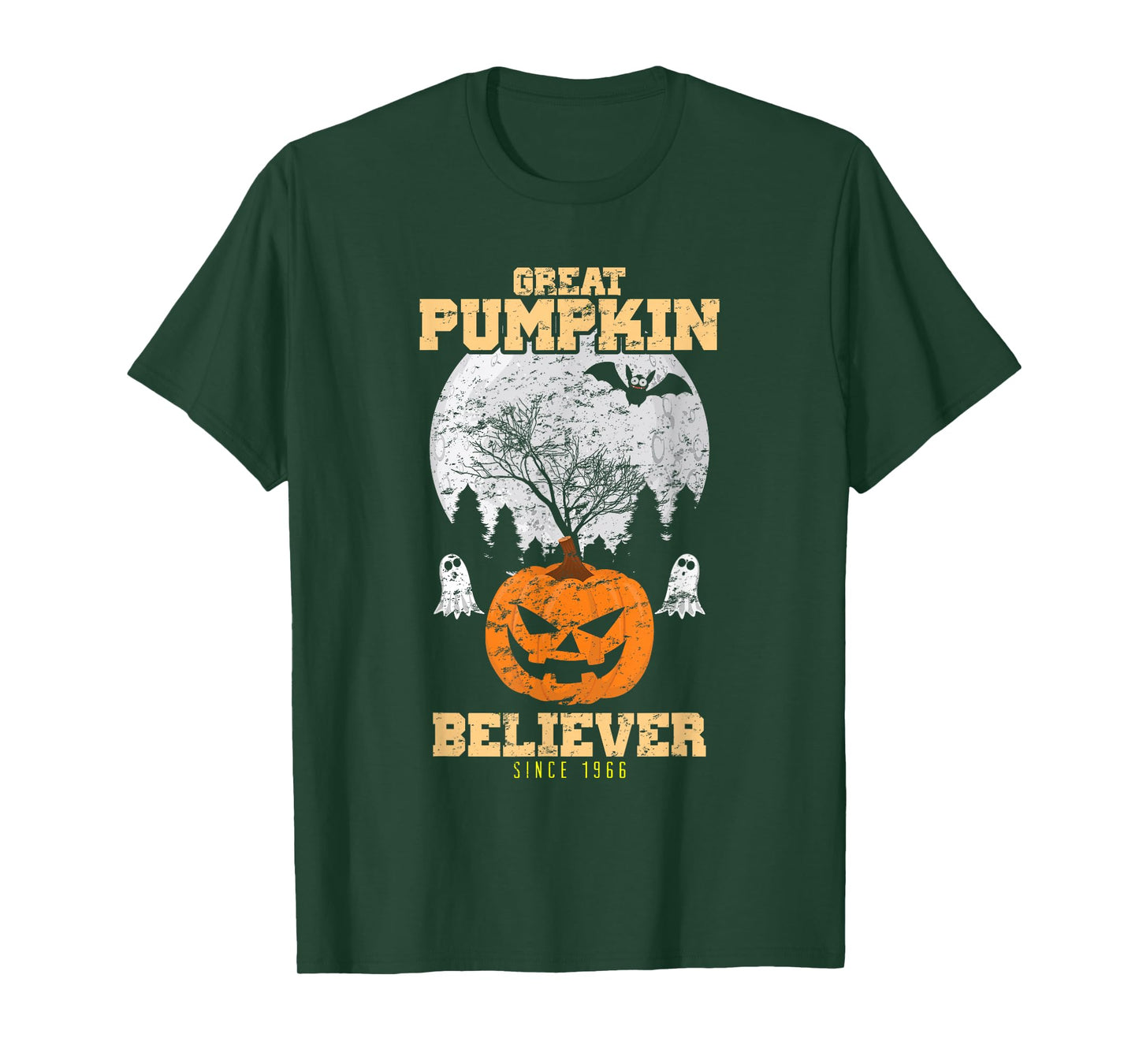 Halloween Great Pumpkin T-Shirt Believer Since 1966 Tee