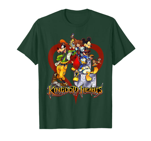 Kingdom Hearts - Sora Mickey Donald Goofy T-Shirt