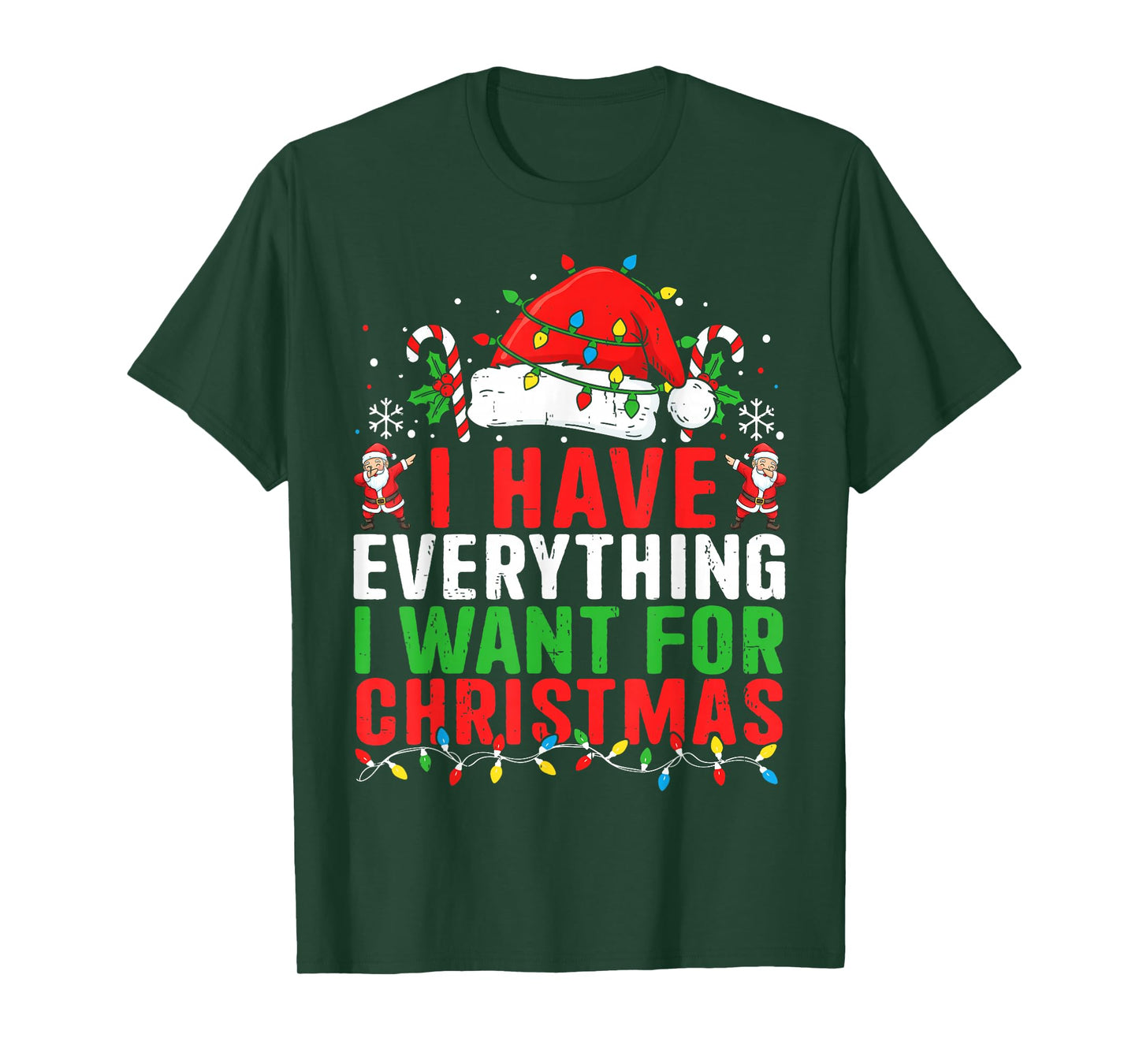 Couple Matching Funny Christmas Shirts Its Me I’m Everything T-Shirt