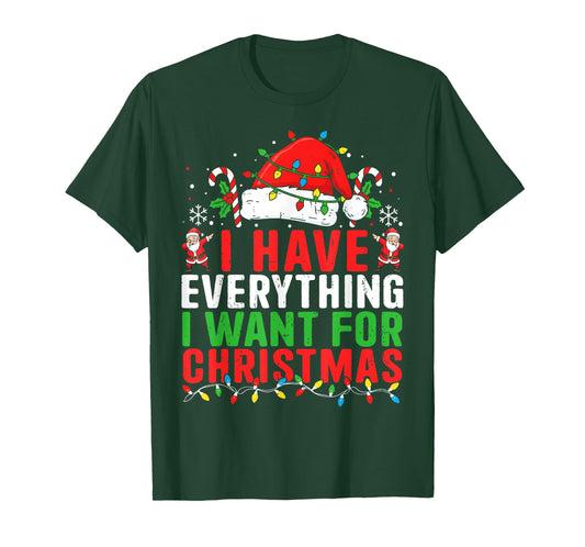 Couple Matching Funny Christmas Shirts Its Me I’m Everything T-Shirt