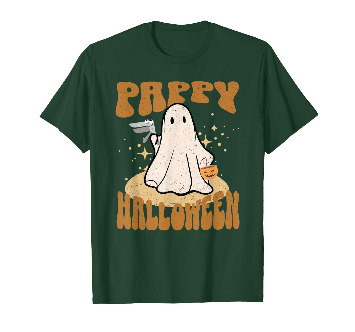 Groovy Funny Boo Ghost Nurses Pappy Halloween OBGYN Speculum T-Shirt