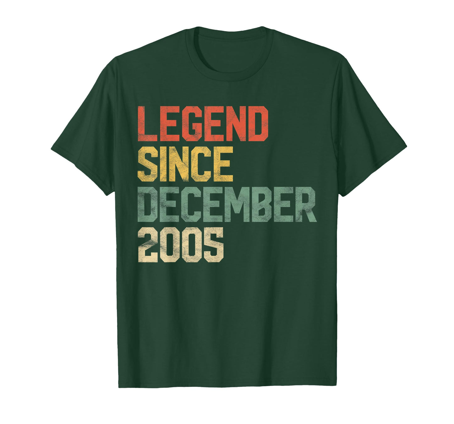 Legend Since December 2005 15th Birthday Gift 15 Year Old T-Shirt