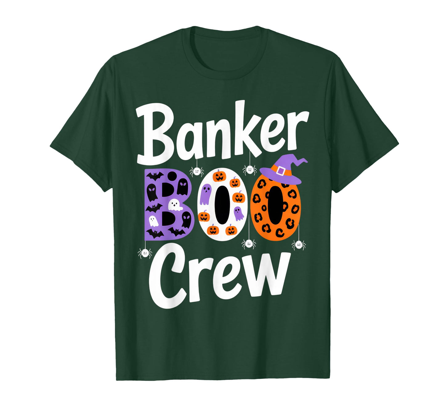 Banker Boo Crew Halloween Fun Costume For Bank Employees T-Shirt
