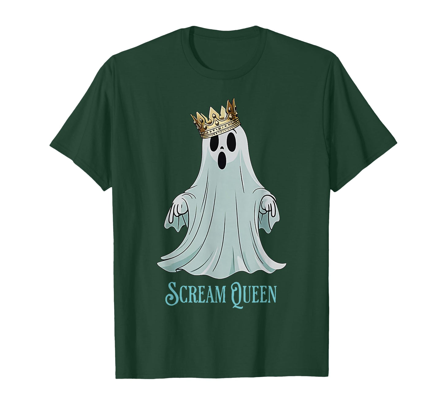 Scream Queen Ghost Halloween Tee T-Shirt