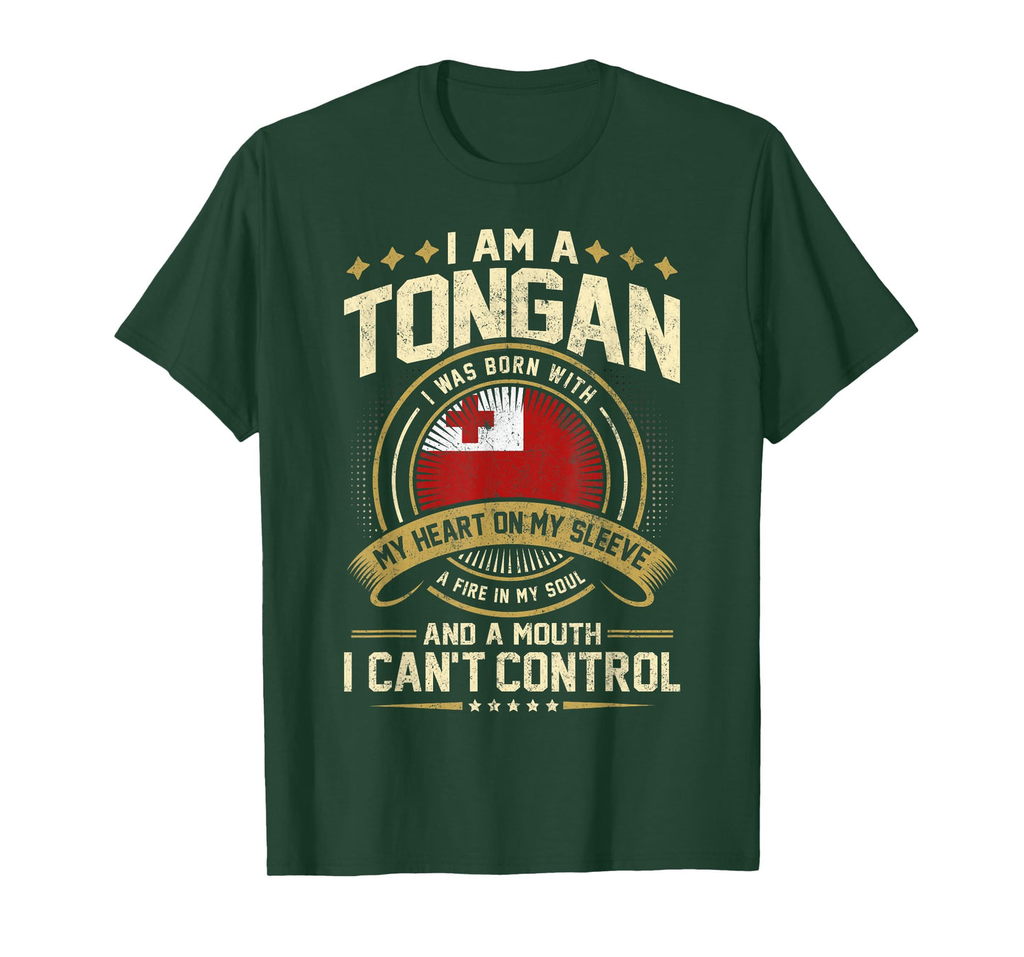 Tonga Funny Quote Tongan Vintage T-Shirt