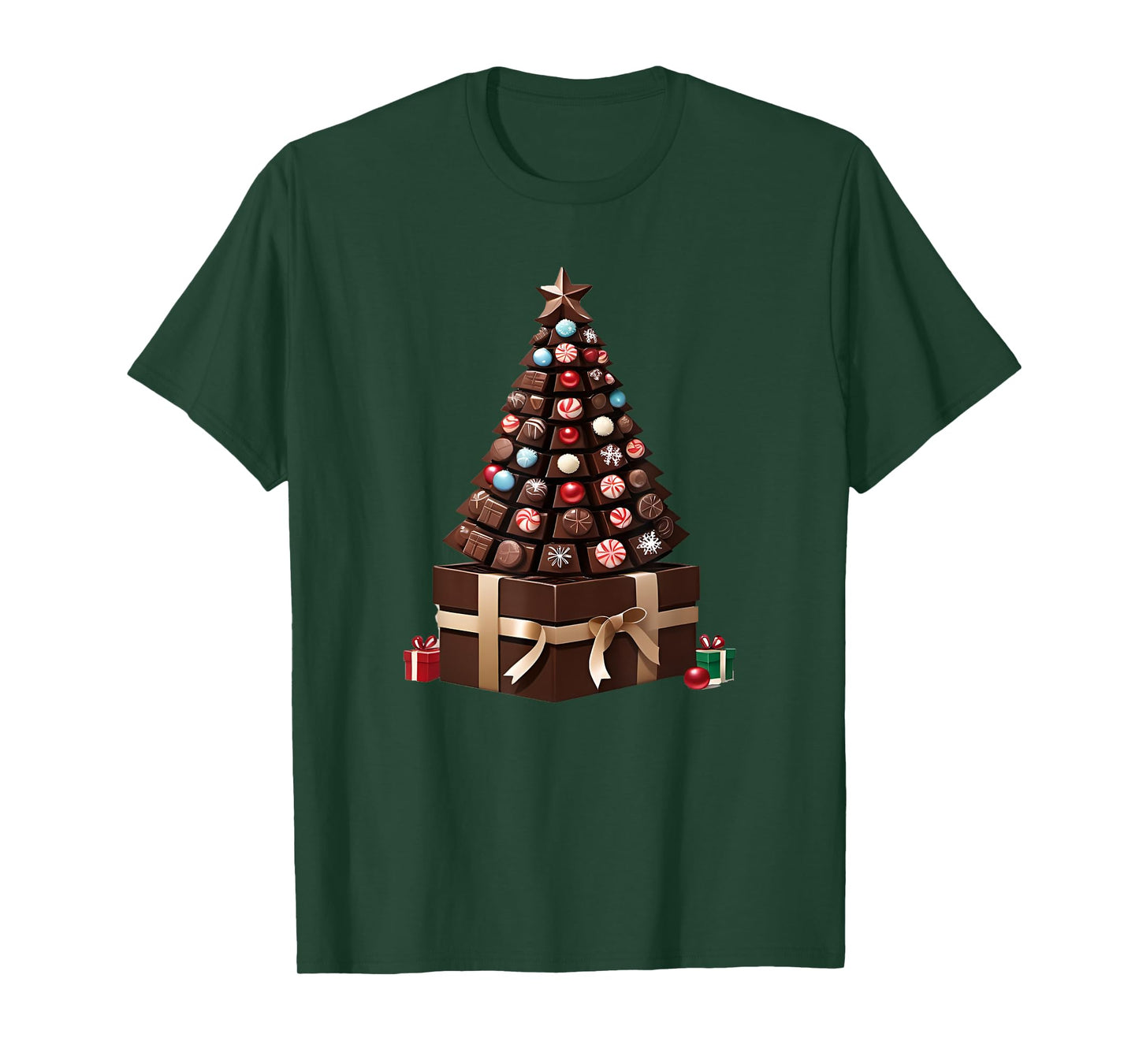 Box of Chocolates Christmas Tree T-Shirt