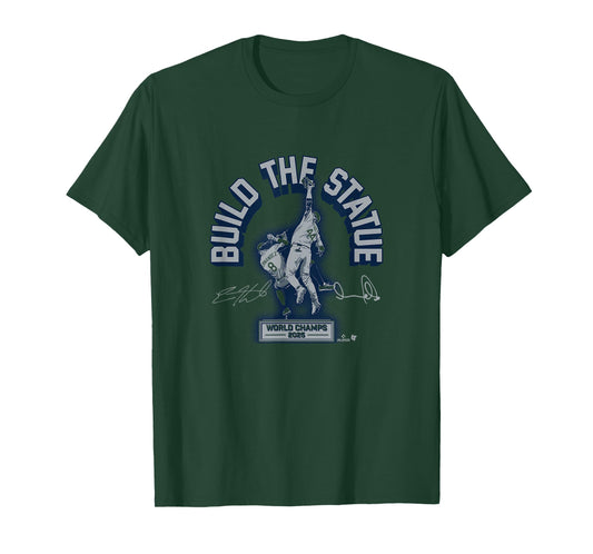 Pages & Hernandez - Build The Statue - Los Angeles Baseball T-Shirt