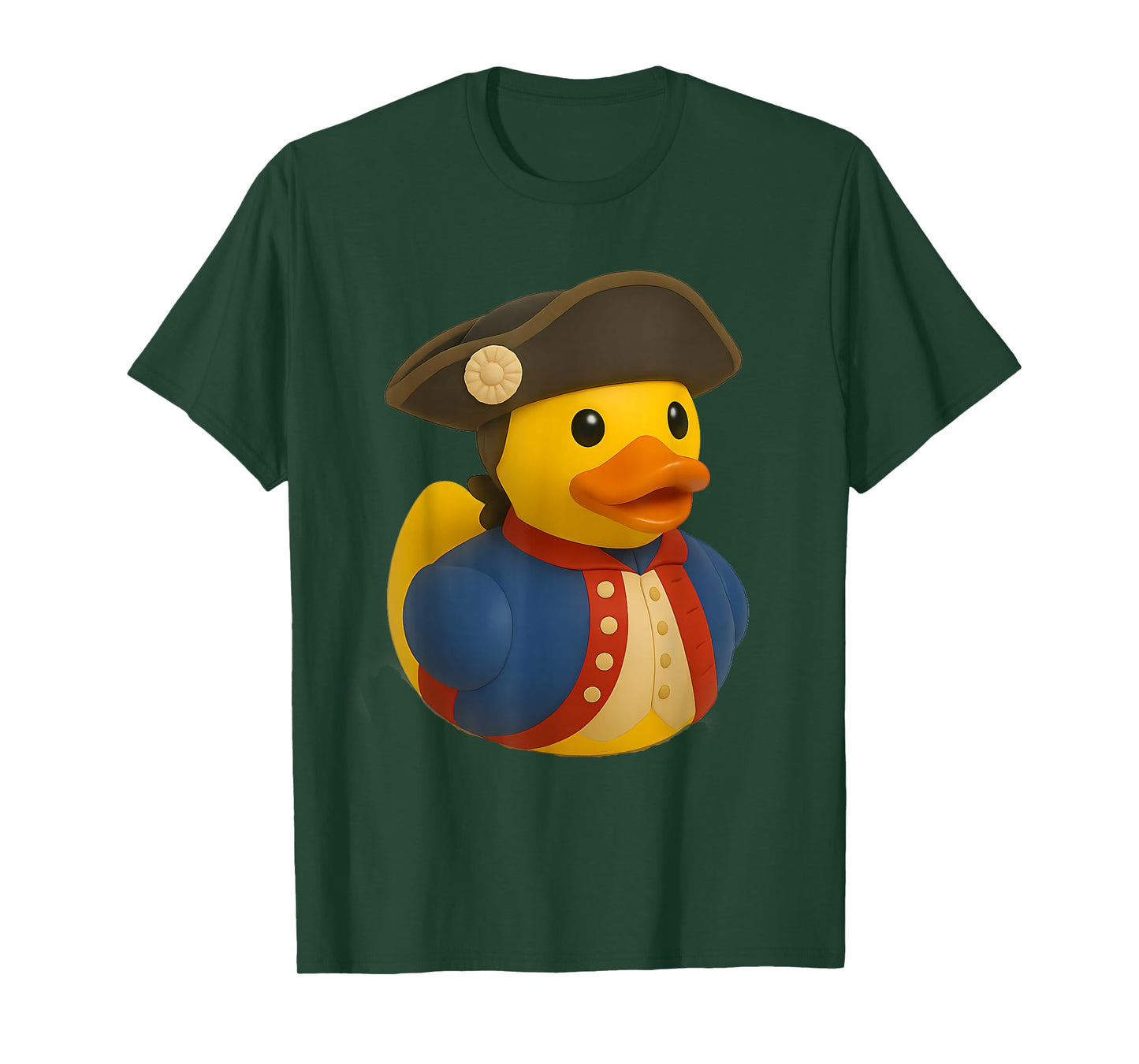 Rubber Duck Revolutionary War History T-Shirt