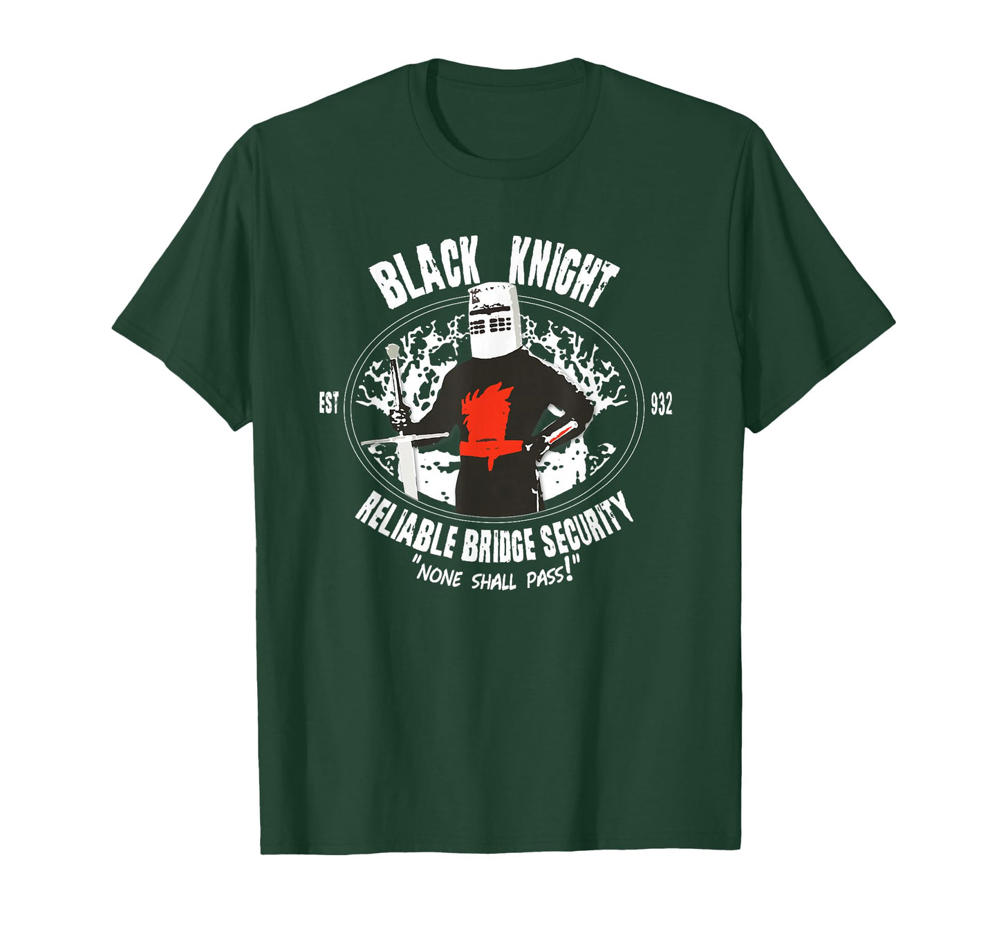 Cool T-Shirt - Black Knight Bridge Security Tee T-Shirt