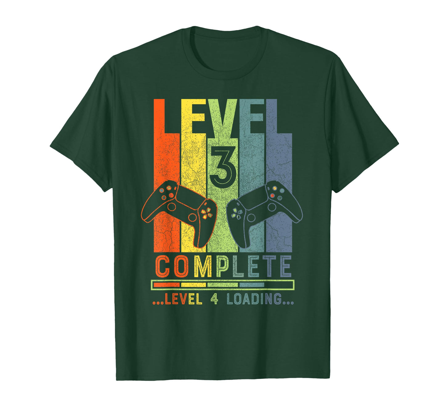Level 3 Complete Gamer Gift 3 Years Wedding Anniversary T-Shirt