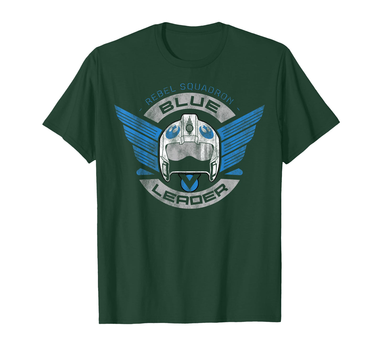 Star Wars Rogue One Blue Leader Logo Graphic T-Shirt T-Shirt