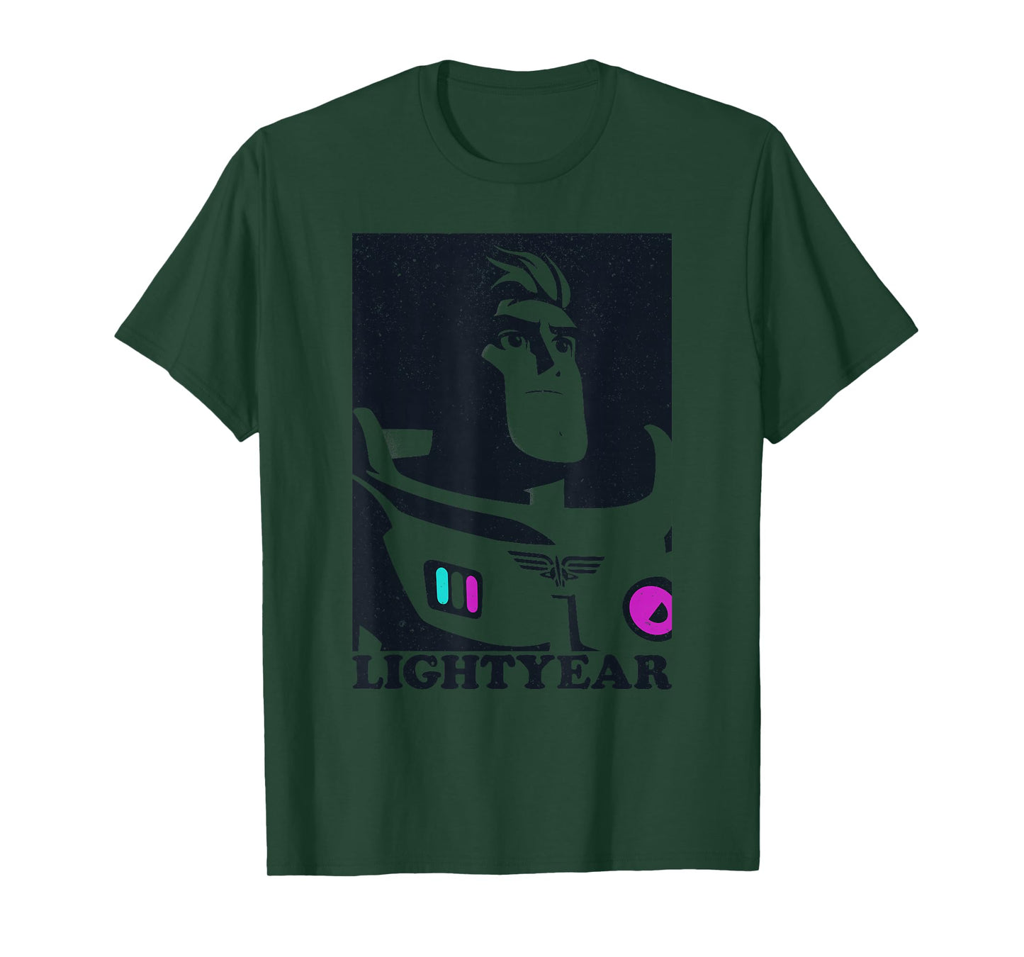 Disney Pixar Lightyear Buzz Lightyear Heroic Portrait T-Shirt