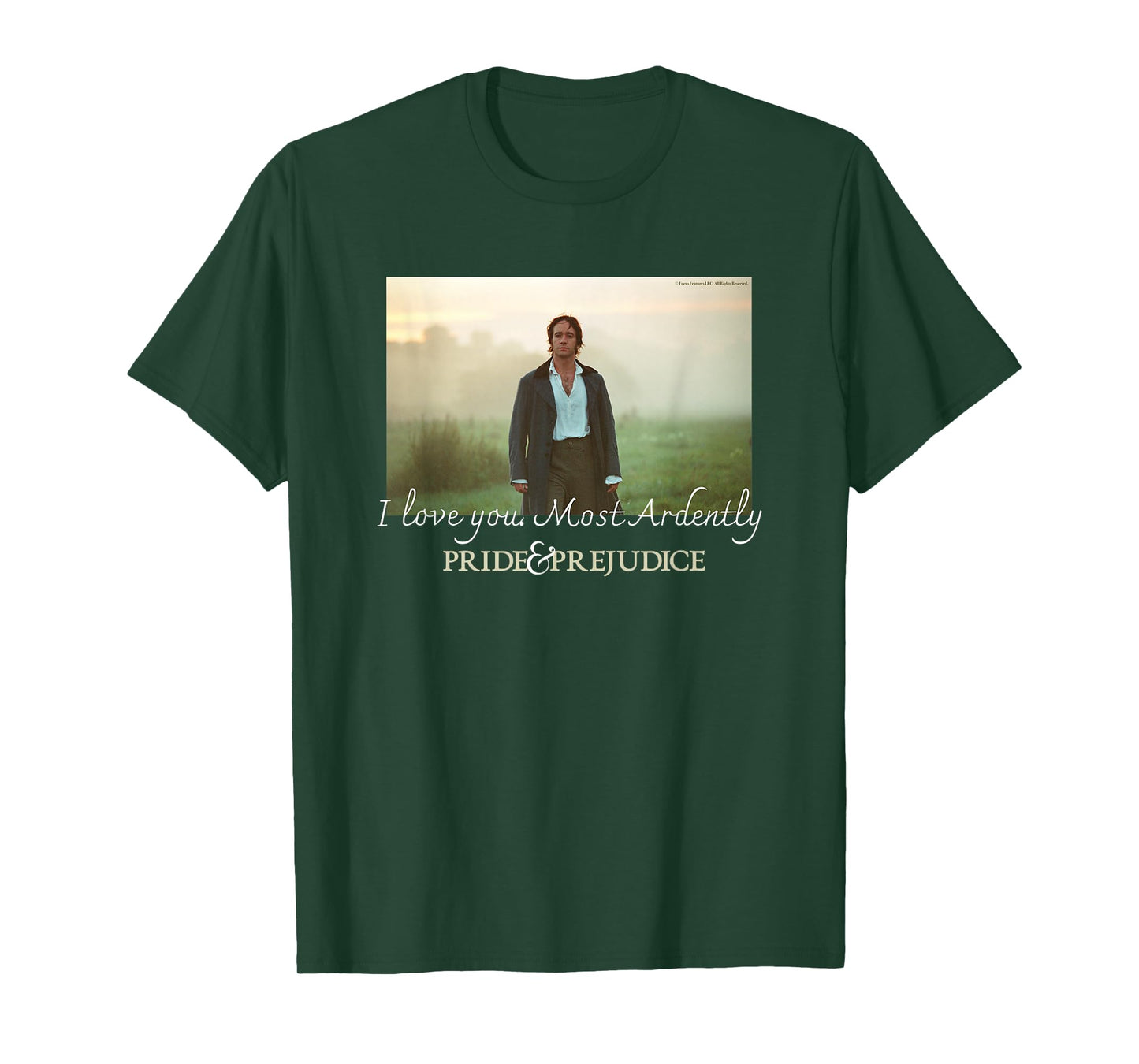 Pride & Prejudice I Love You Most Ardently Moment T-Shirt