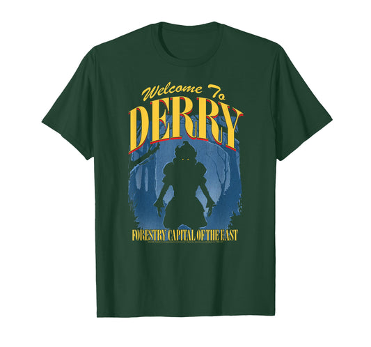 IT: Welcome to Derry Forestry Capital Pennywise Horror TV T-Shirt
