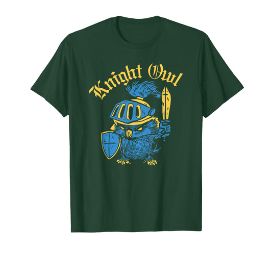 Renaissance Festival, Knight's Owl, Ren Faire for Children T-Shirt