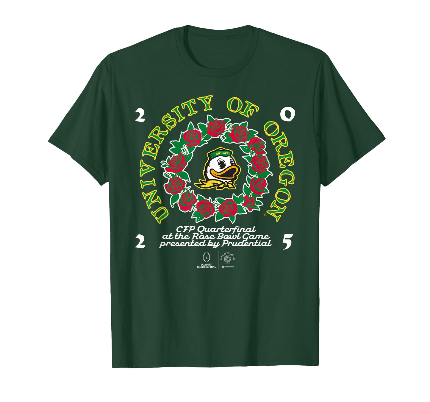 Elite Authentics Oregon Ducks Unisex-Child Black Solid Modern Digital Print Crew Neck Short Sleeve T-Shirt